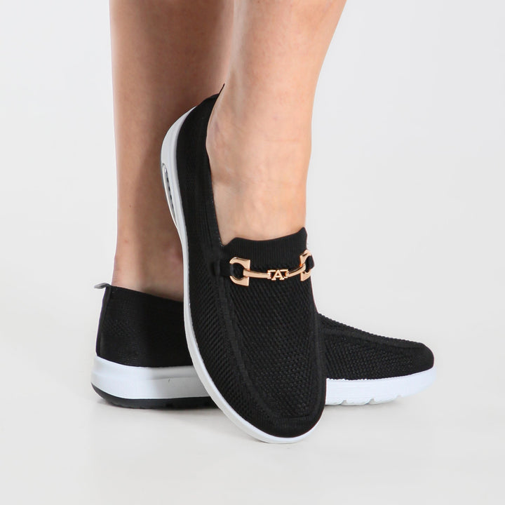 Sporty Platform Moccasins