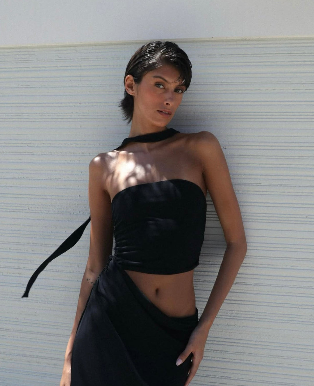 Vera Maxi Dress with Draping