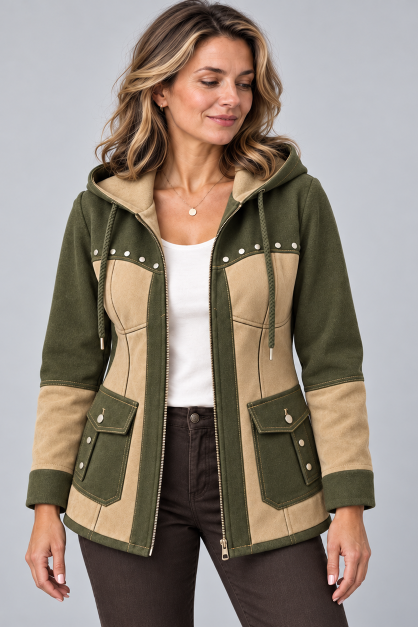 Quilted Hooded Jacket