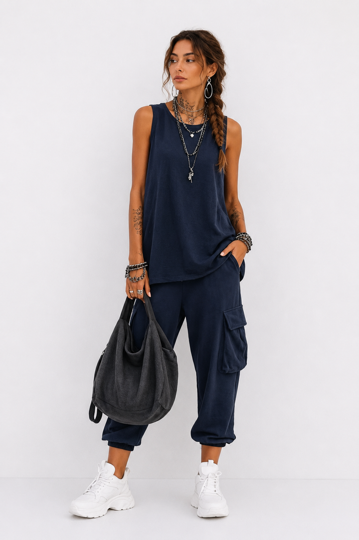 Relaxed Fit Two-Piece Set for Ultimate Comfort