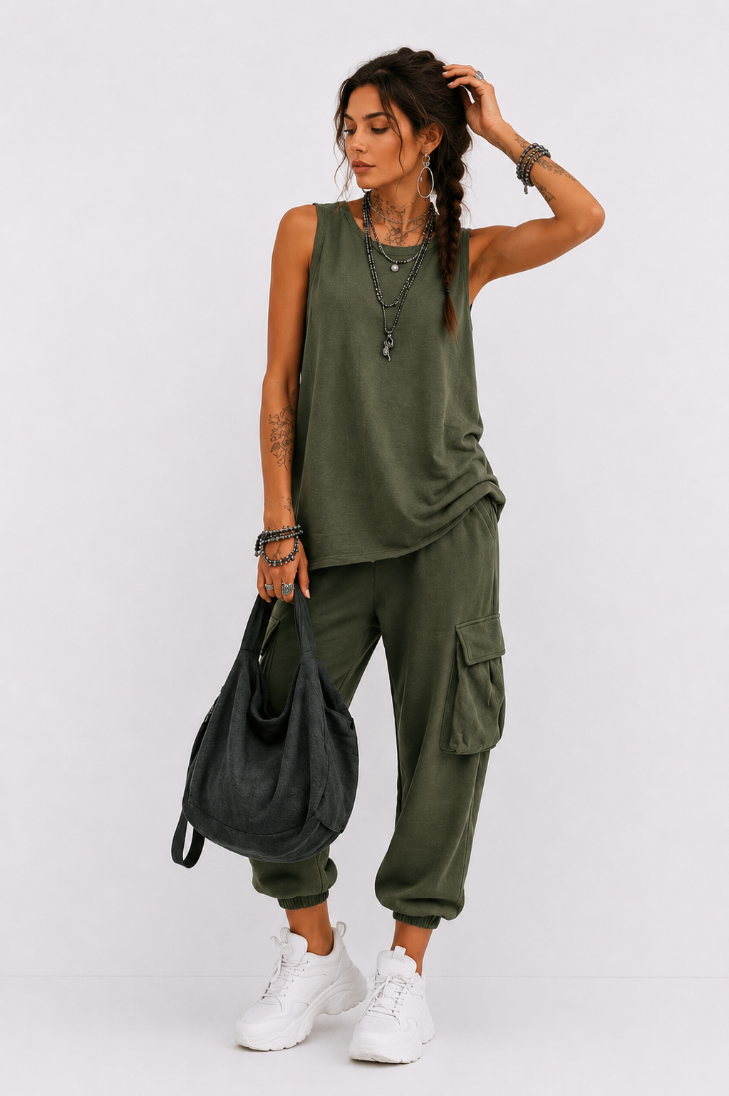 Relaxed Fit Two-Piece Set for Ultimate Comfort