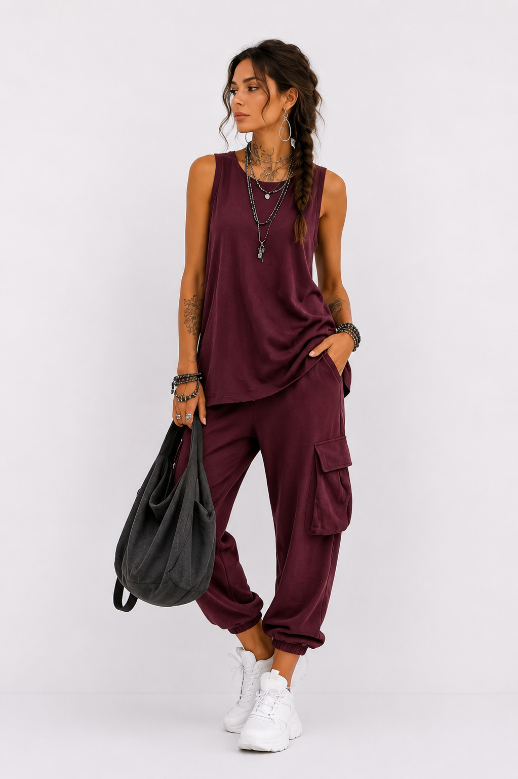 Relaxed Fit Two-Piece Set for Ultimate Comfort
