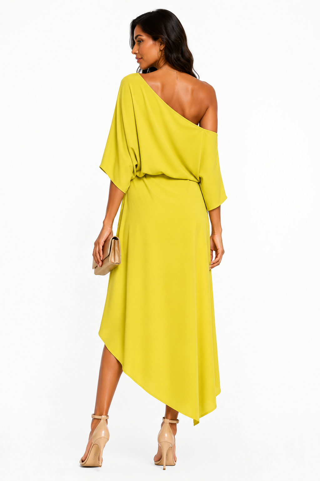 Dorota | Chic Asymmetrical One-Shoulder Gown