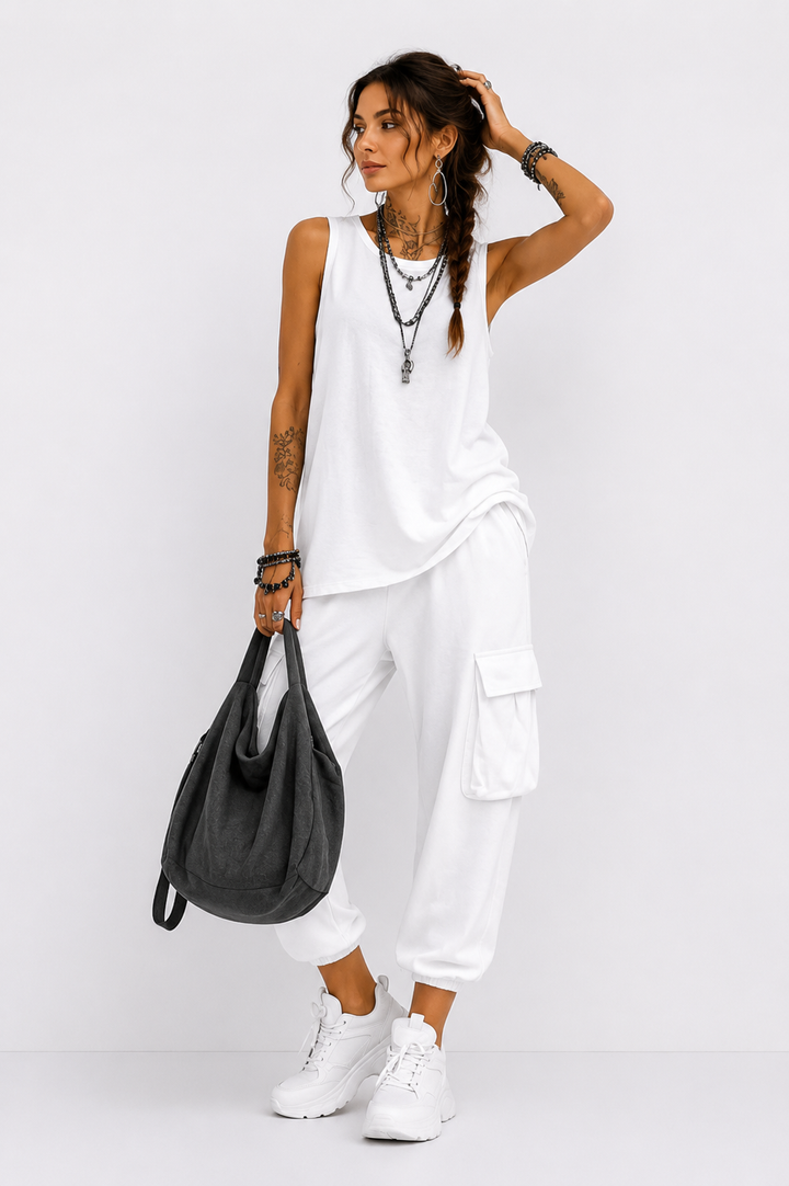 Relaxed Fit Two-Piece Set for Ultimate Comfort