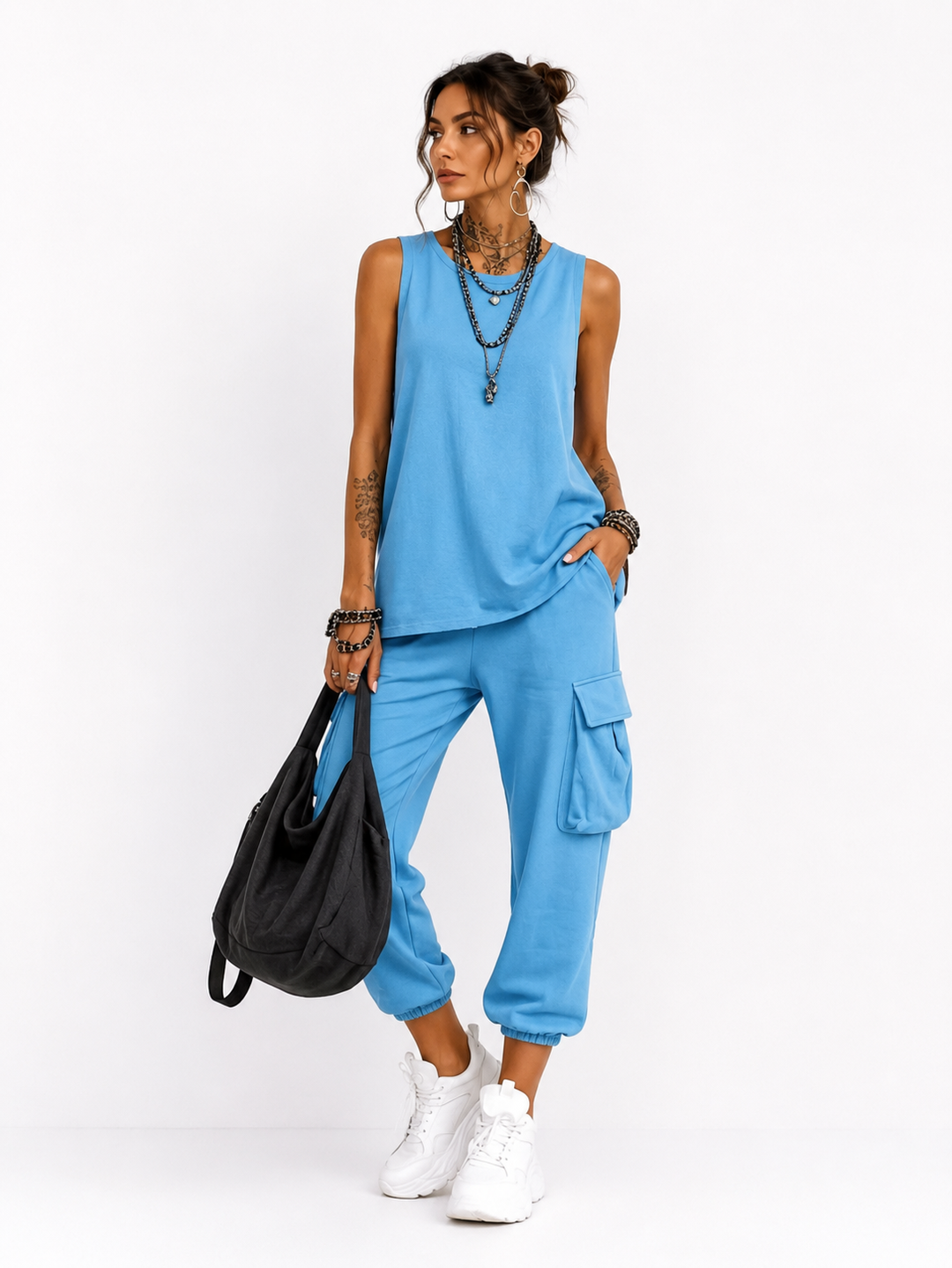 Relaxed Fit Two-Piece Set for Ultimate Comfort