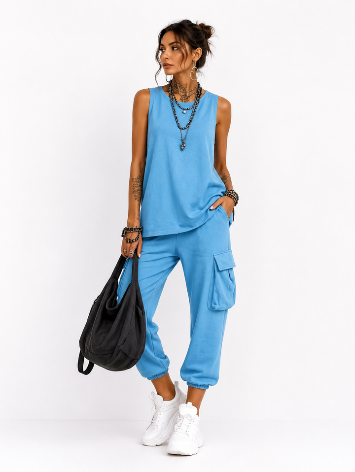 Relaxed Fit Two-Piece Set for Ultimate Comfort