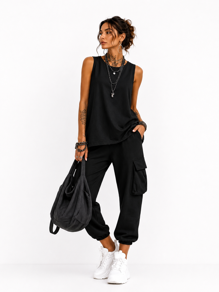 Relaxed Fit Two-Piece Set for Ultimate Comfort