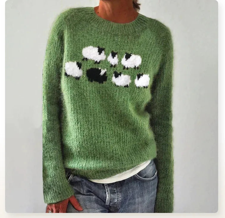 Jennifer | Vintage Knitted Suede