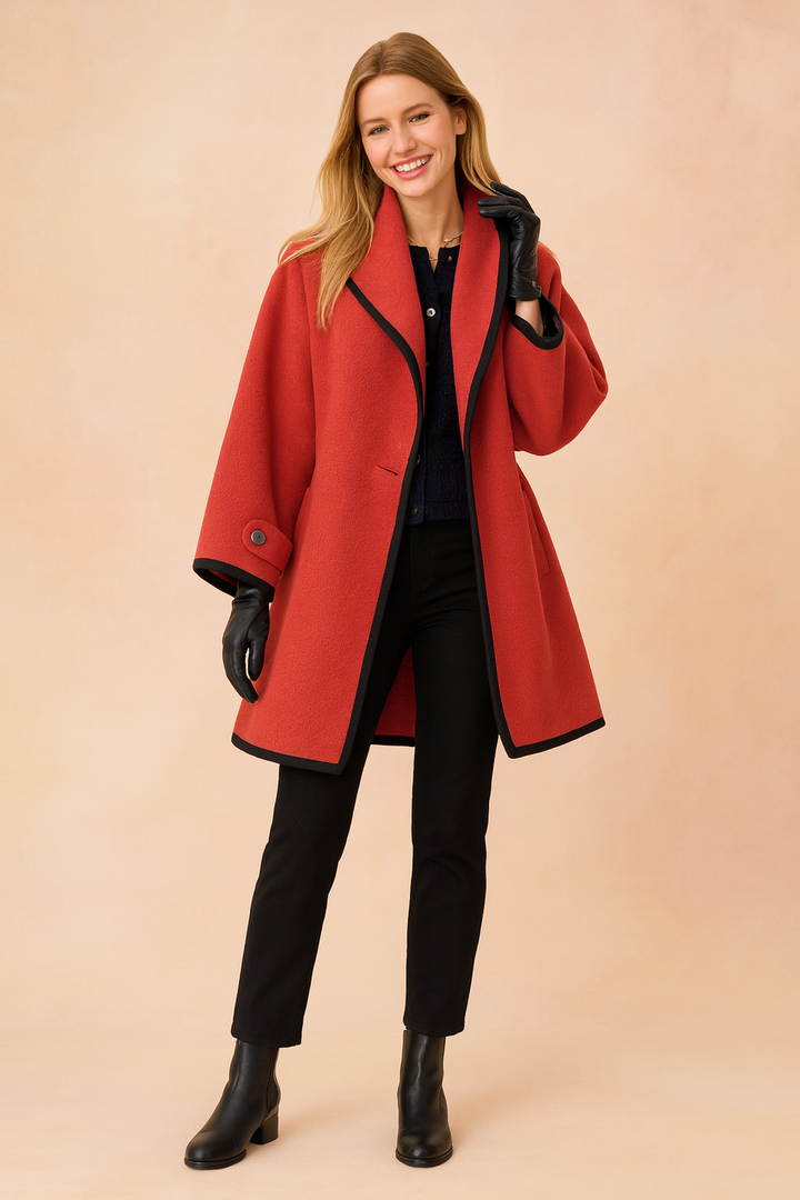 Chic Mid-Length Women's Winter Puffer Coat