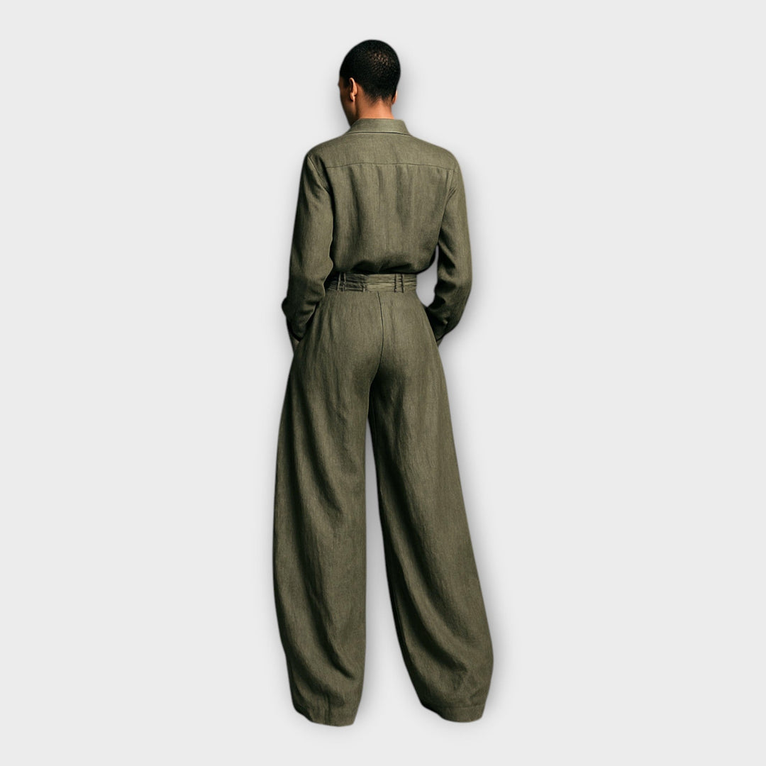 Effortlessly Elegant Shirt and Trousers Set
