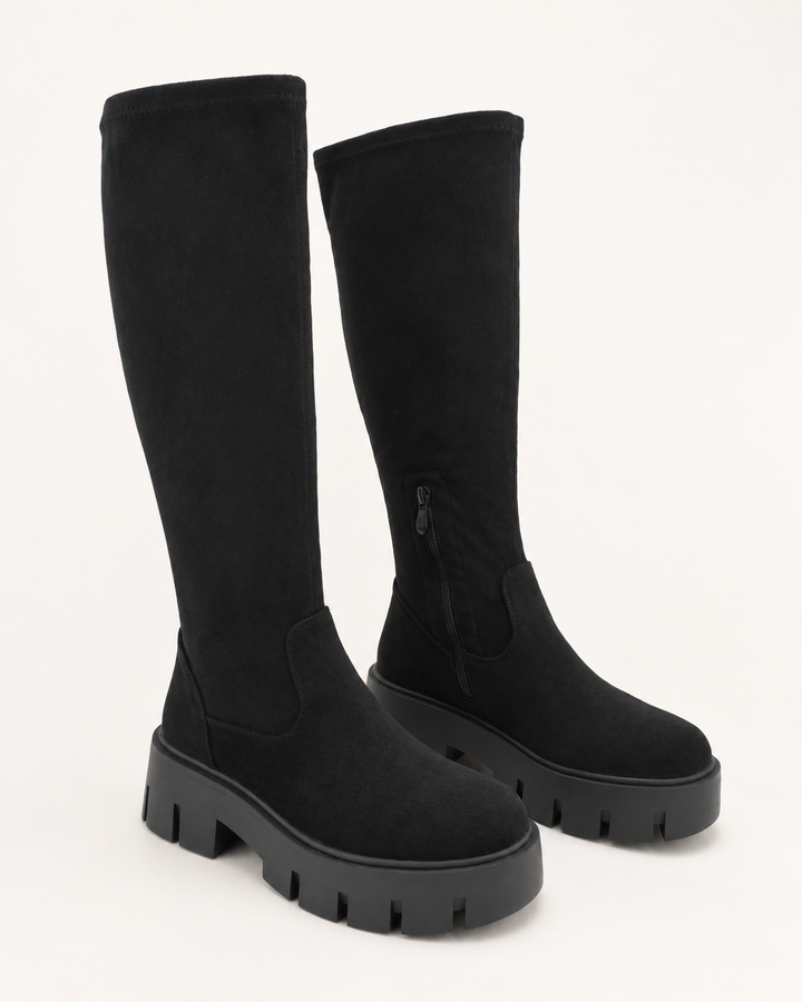 Chunky Sole Platform Boots