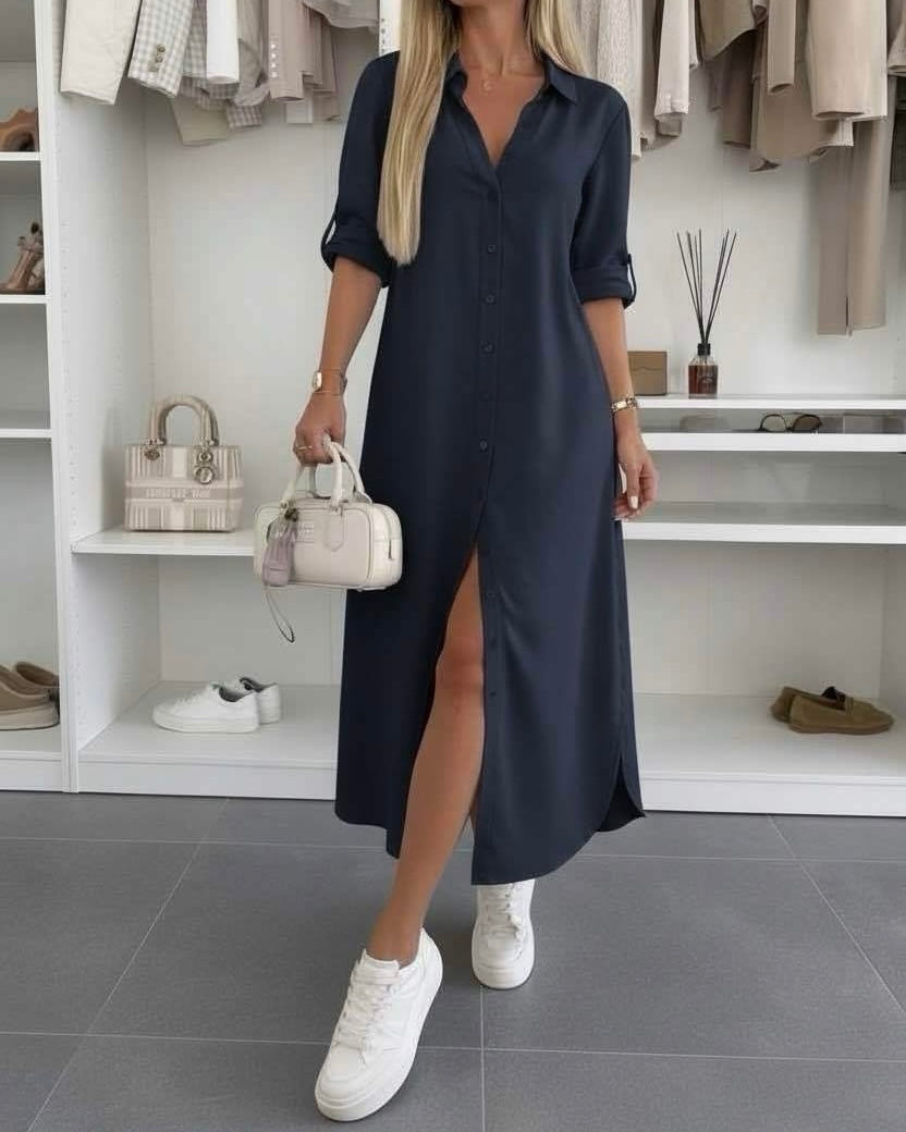 Běla | Relaxed Fit Shirt Dress