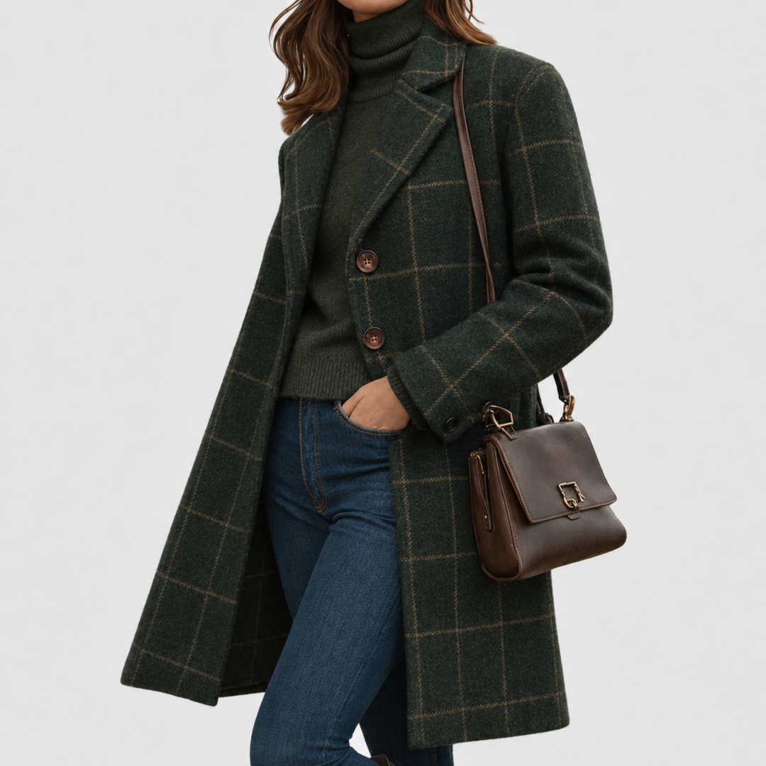 Women's Medium Warm Jacket with Convenient Handle