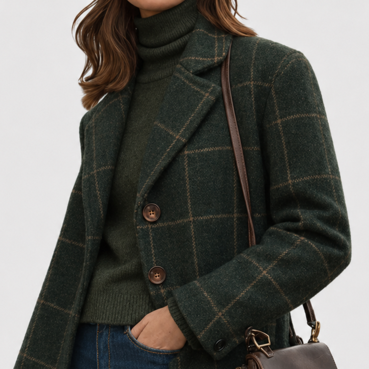 Women's Medium Warm Jacket with Convenient Handle