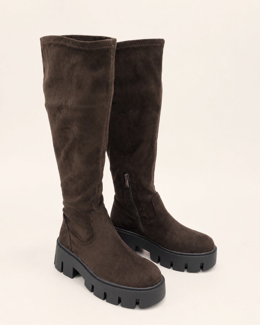 Chunky Sole Platform Boots
