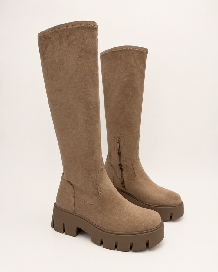 Chunky Sole Platform Boots