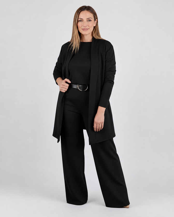 Nela | Sophisticated Three-Piece Set (Belt Not Included)