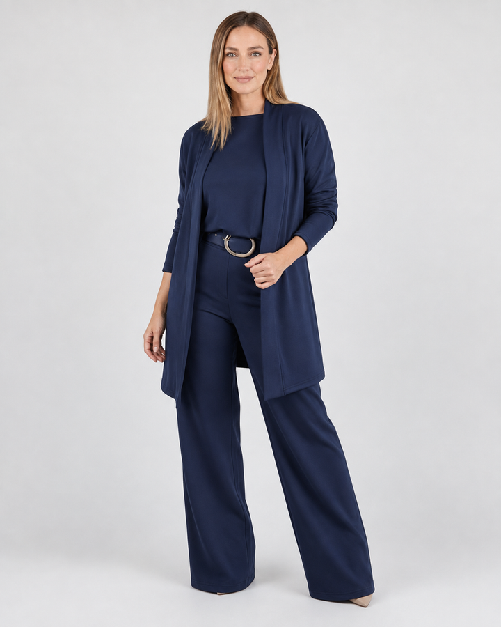 Nela | Sophisticated Three-Piece Set (Belt Not Included)