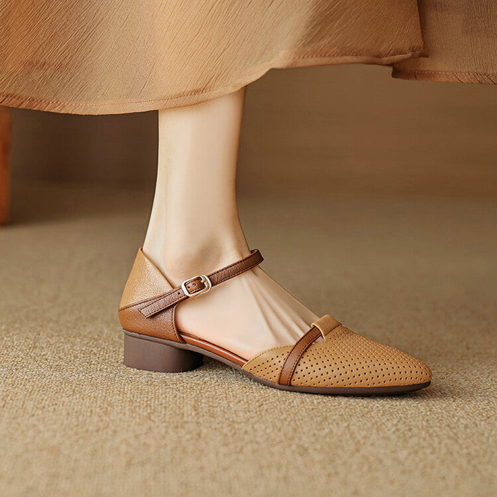Lizel Authentic Leather Heels