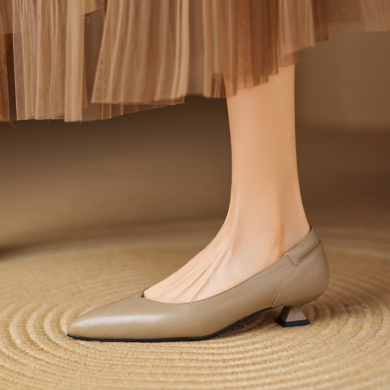 Authentic Leather Heels