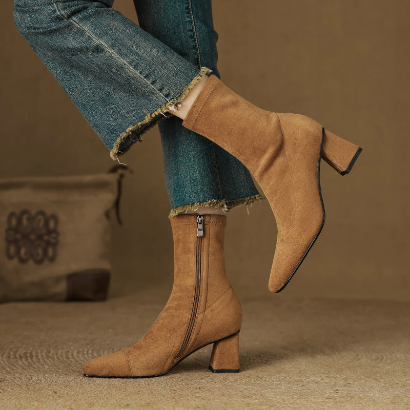 Genuine Aelis Leather Boots