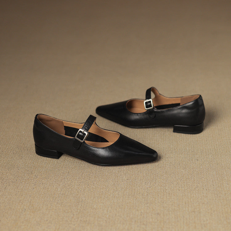 Authentic Leather Heels Orya