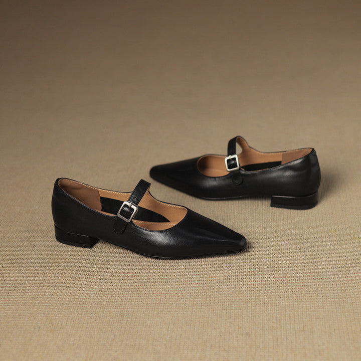 Authentic Leather Heels Orya