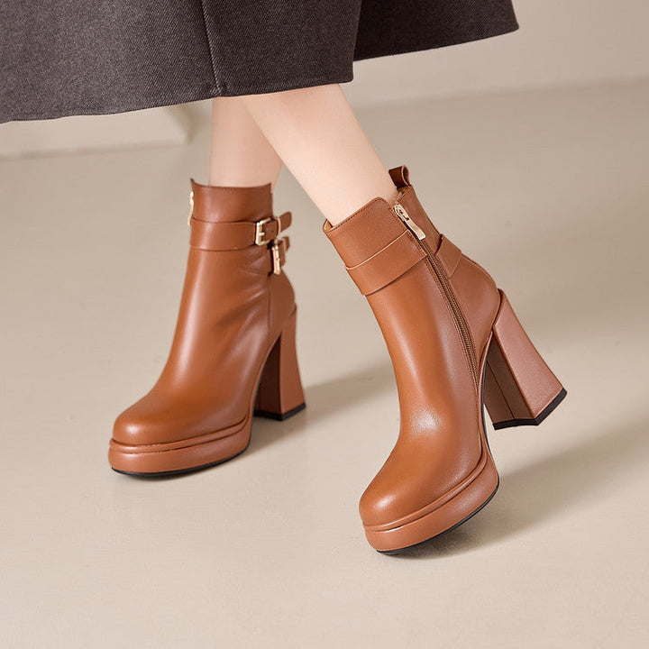 Ainsley Knit Ankle Boots