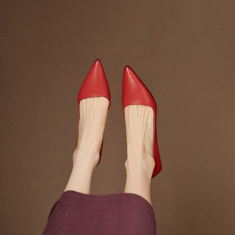 Authentic Vienna Leather Heels