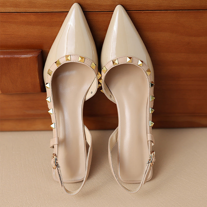Genuine Leather Heels - Additional Option