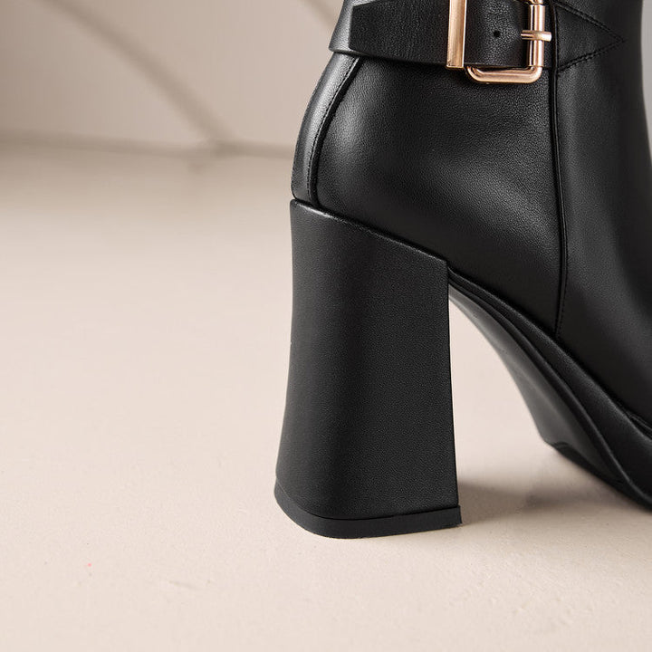 Ainsley Knit Ankle Boots