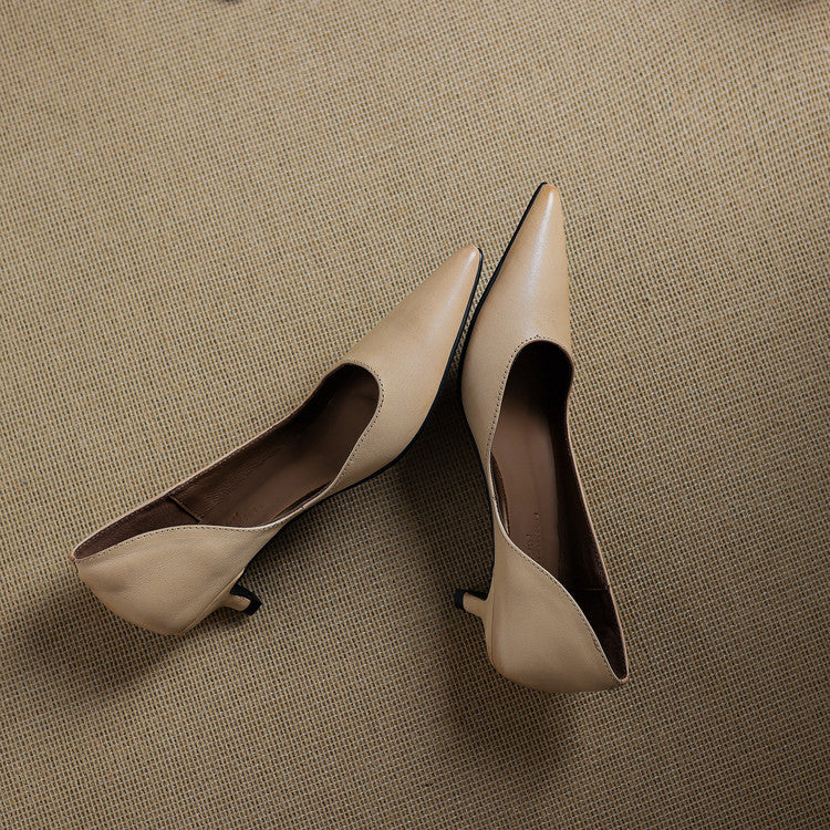 Authentic Vienna Leather Heels