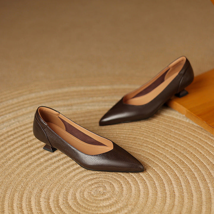 Authentic Leather Heels