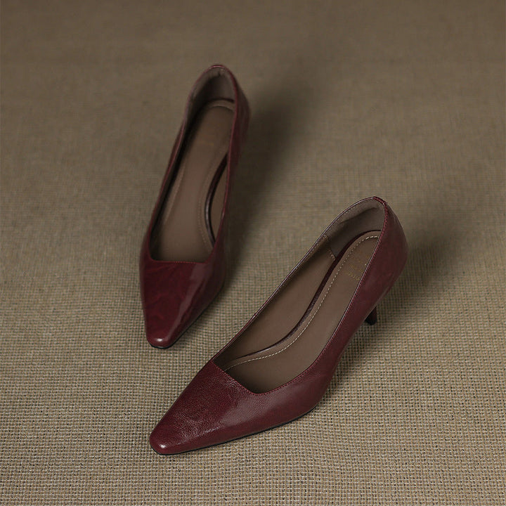 Authentic Leather Heels