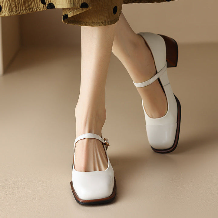 Authentic Leather Heels Erel