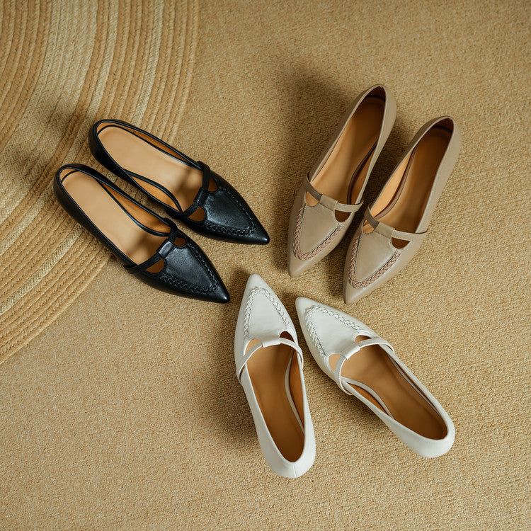 Authentic Leather Stiletto Heels Orel