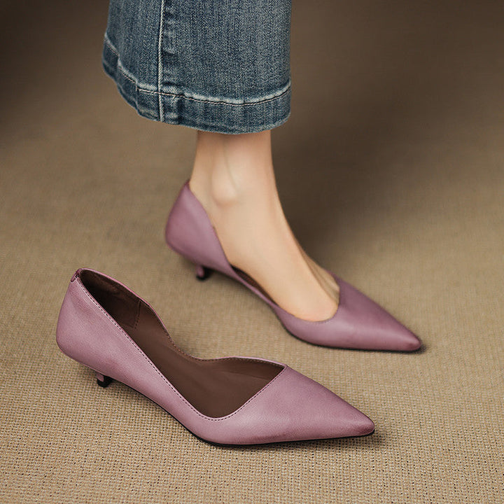 Authentic Vienna Leather Heels