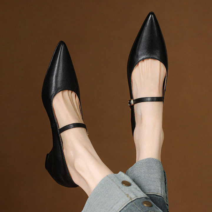 Felia Authentic Leather Heels