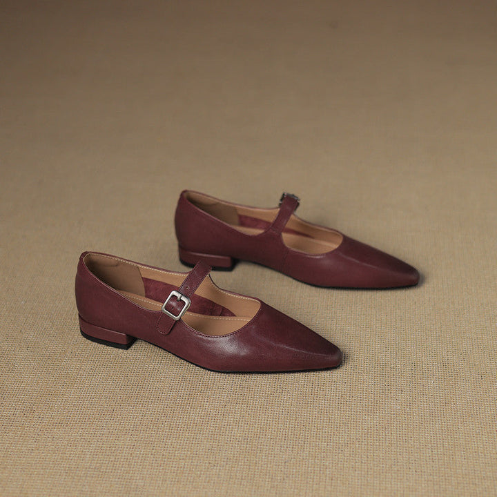 Authentic Leather Heels Orya