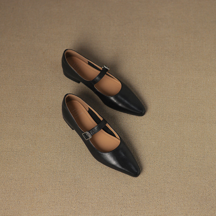 Authentic Leather Heels Orya