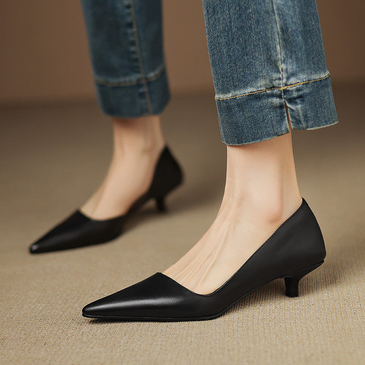 Authentic Vienna Leather Heels