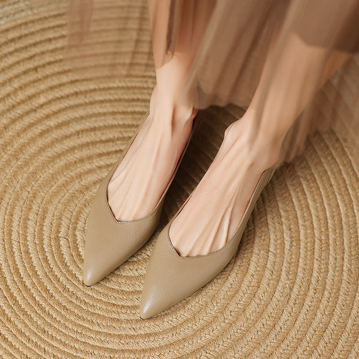 Authentic Leather Heels