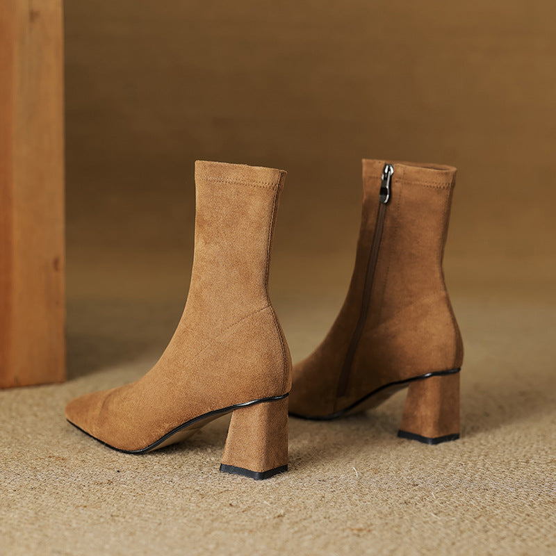 Genuine Aelis Leather Boots