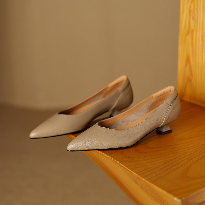 Authentic Leather Heels