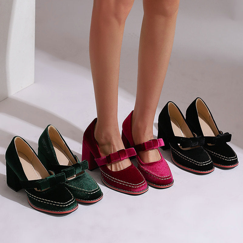 Clair Block Heels