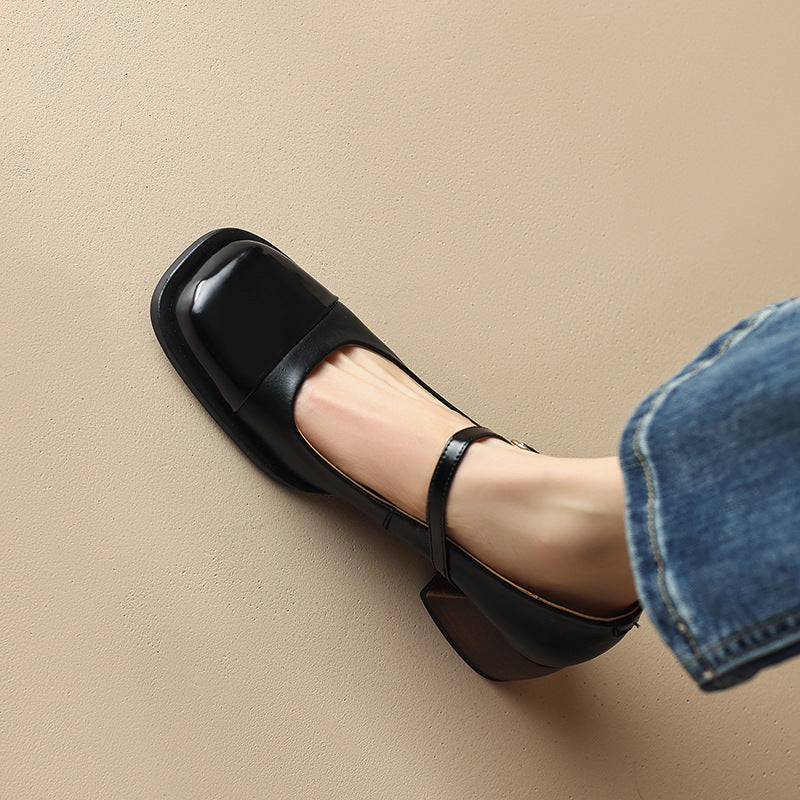 Authentic Leather Heels Erel