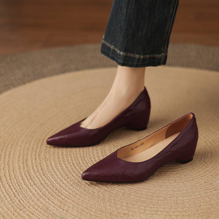 Authentic Leather Heels Orve