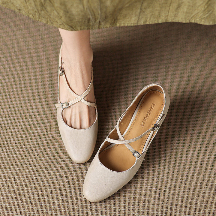 Orrel Genuine Leather Heels