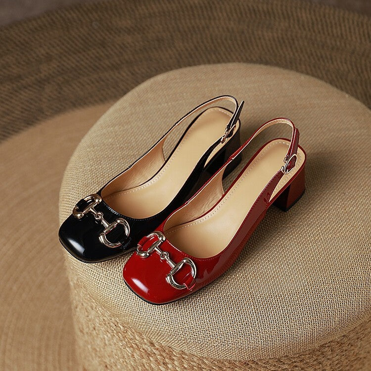 Erox Authentic Leather Heels