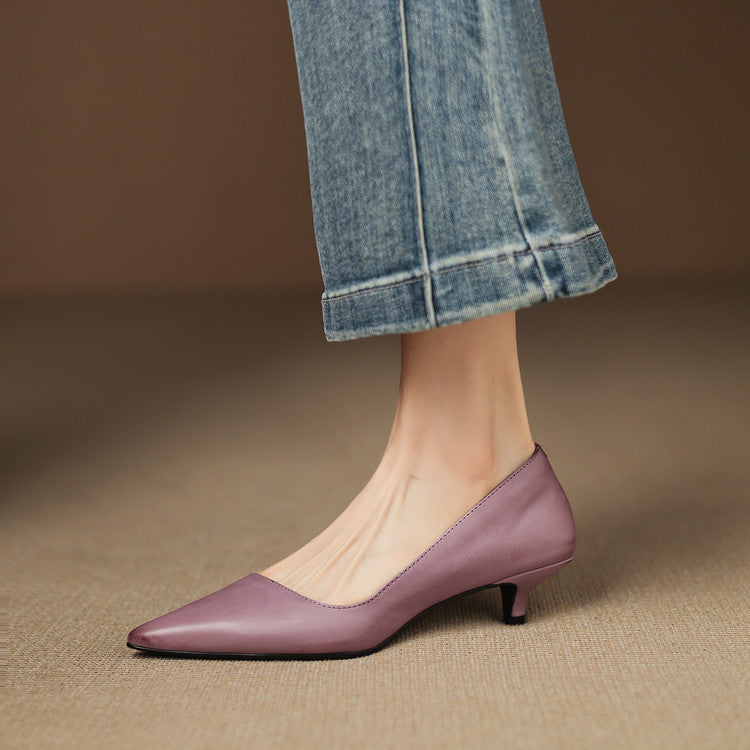 Authentic Vienna Leather Heels